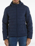 Light blue quilted jacket