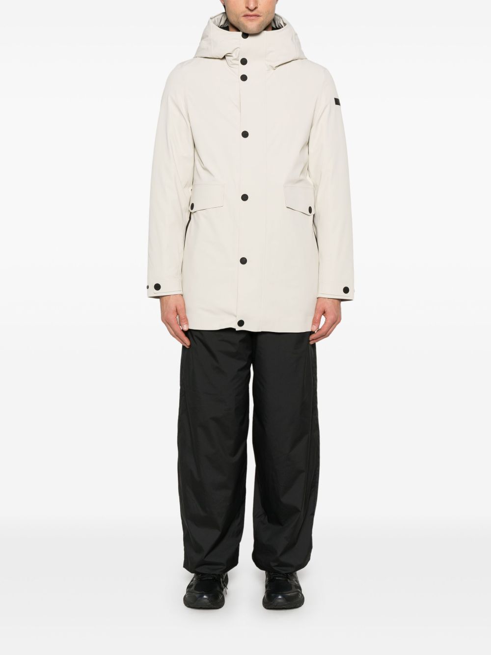 Parka egg floating beige chiaro W24054 32 RRD 