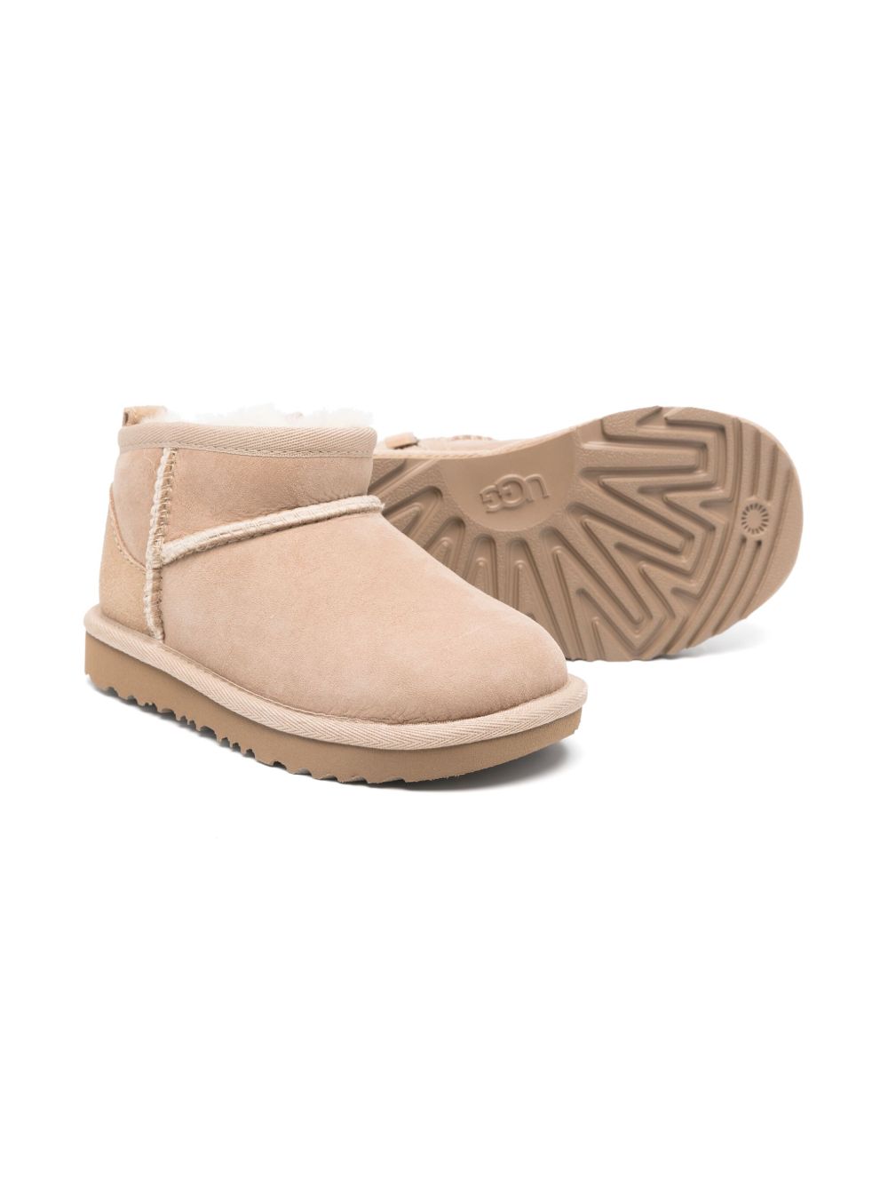 Stivali Classic ultra mini K sabbia 1130750K SAN UGG KIDS 