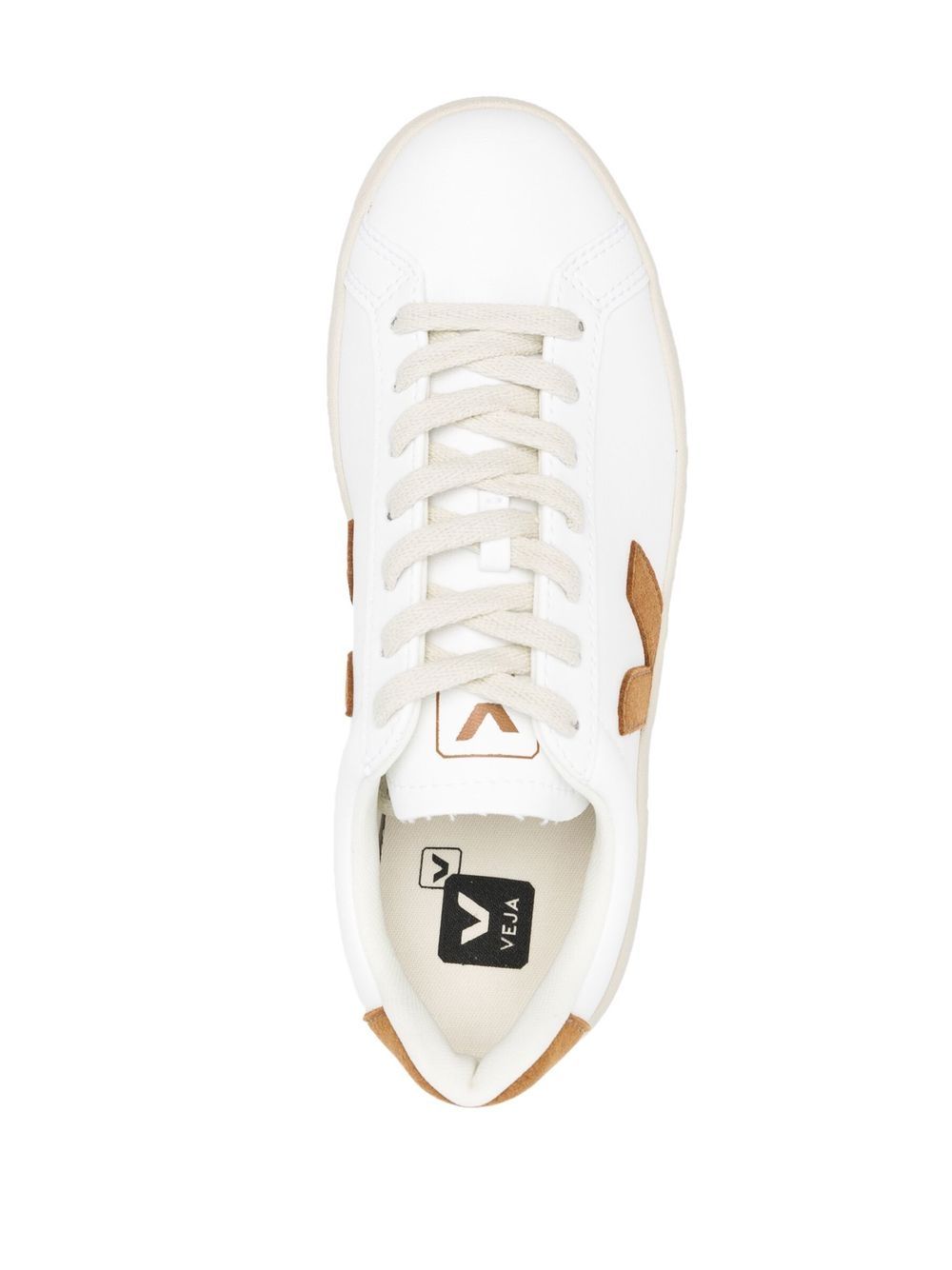 Sneakers urca bianche/cammello UC0703151 WHITECAMEL VEJA 