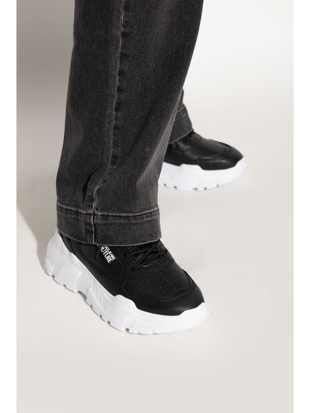 Sneakers Speedtrack dis. sc2 nero/bianco 77VA3SC2ZP307 899 VERSACE JEANS 
