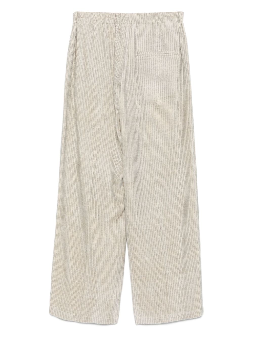 Pantaloni in Velluto a Coste Grigio Chiaro 165137A5053 PERLA ALYSI 