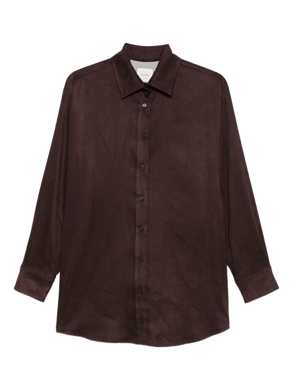 Camicia Button Down Marrone 165814A5042 CHOCO ALYSI 