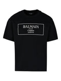 T-shirt Nera con Logo