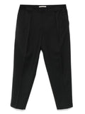 Black Pleated Trousers