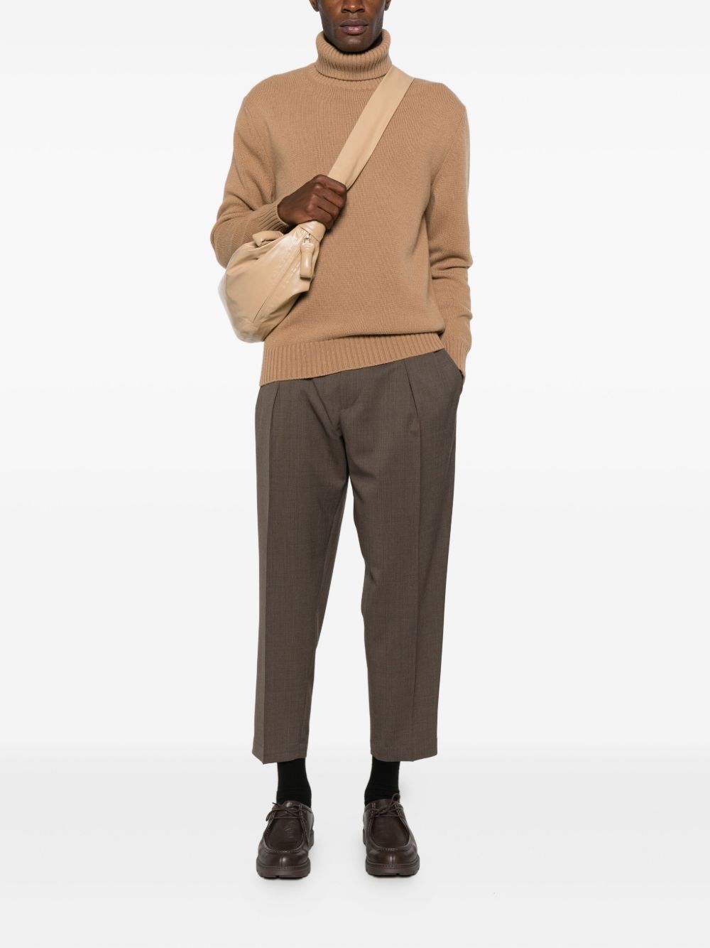 Pantaloni Plissé PORTOBELLOS400100 00053 BRIGLIA 