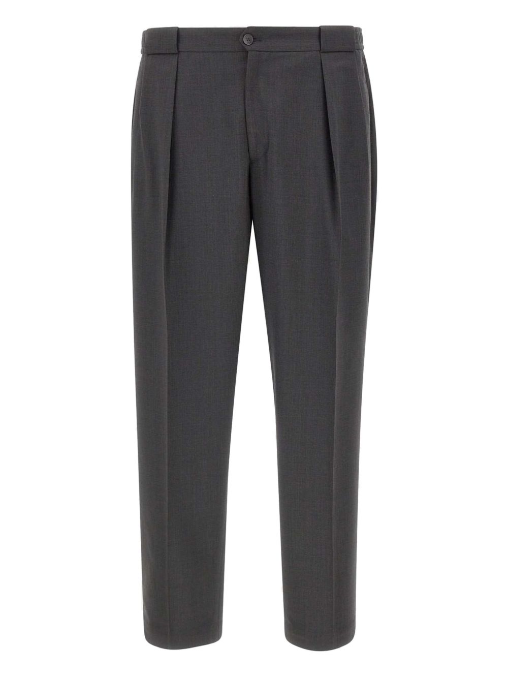 Pantaloni Grigi Sartoriali con Pieghe PORTOBELLOS400100 00080 BRIGLIA 