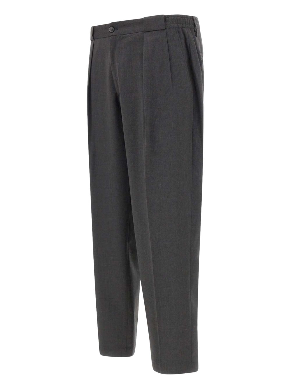 Pantaloni Grigi Sartoriali con Pieghe PORTOBELLOS400100 00080 BRIGLIA 