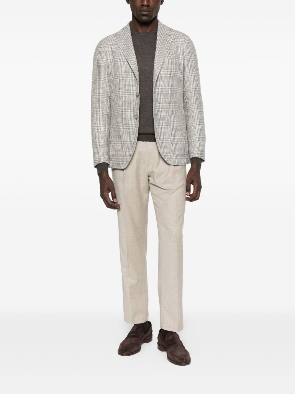 Pantaloni Dritti con Coulisse Beige WIMBLEDONS400100 00023 BRIGLIA 