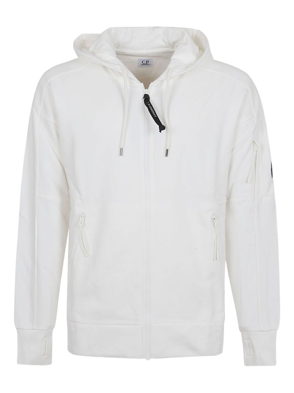 Felpa con Cappuccio e Chiusura Zip RCCMSS716A005086W 103 CP COMPANY 