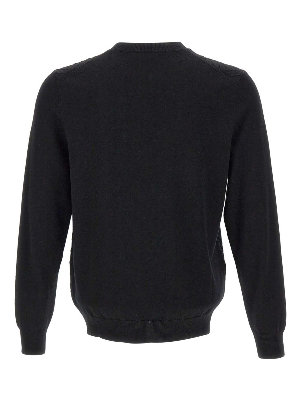 Maglione in lana con motivo a rombi DK97069 NERO DIKTAT 