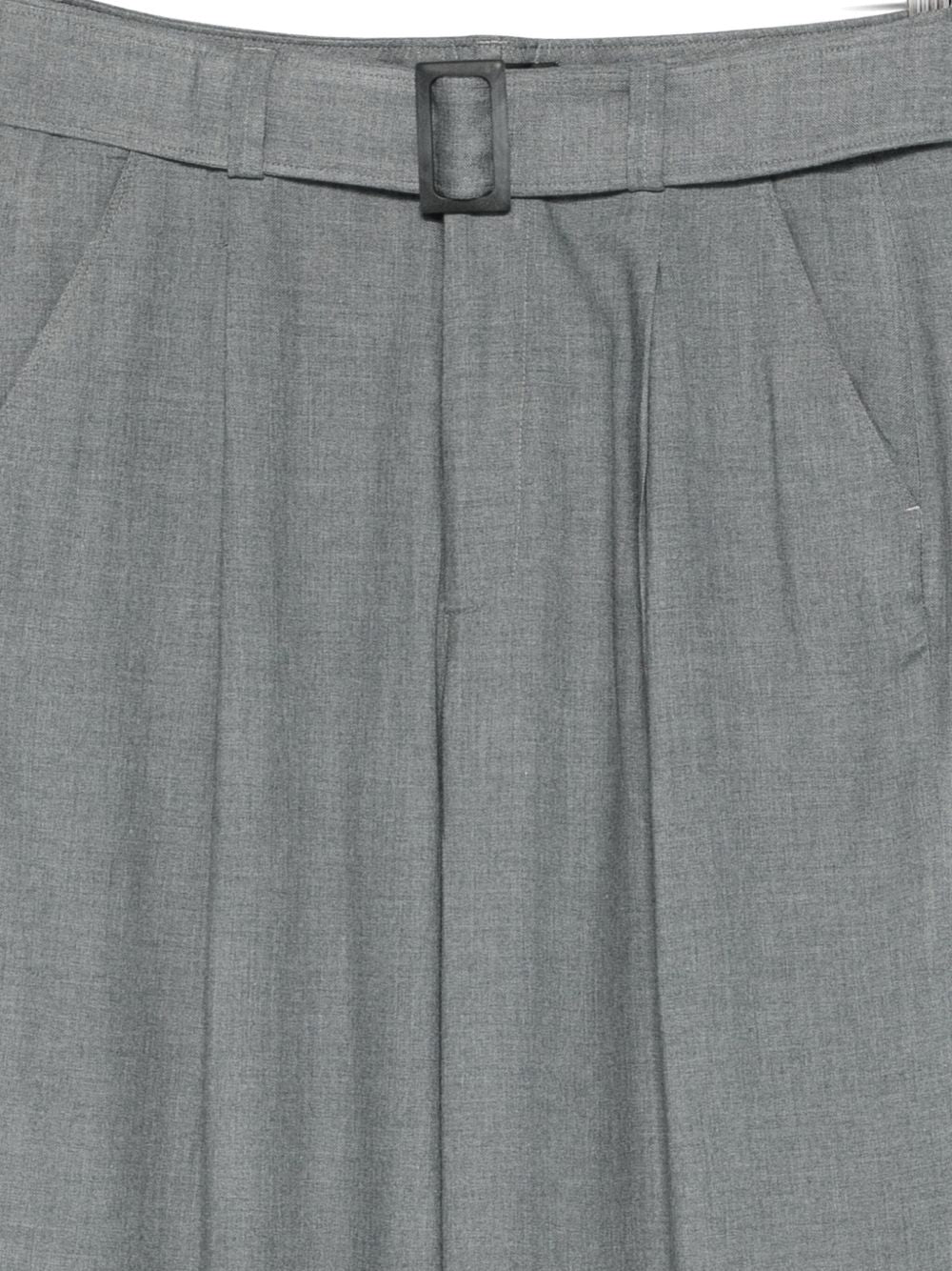Pantaloni grigi con cintura DP805IF0044D002ODD 903 DONDUP 