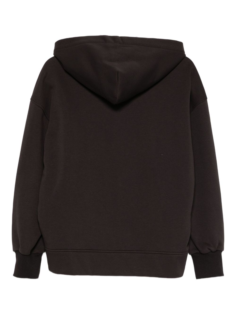Felpa nera con cappuccio F502KF0234XXXDDC 999 DONDUP 
