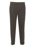 Pantaloni con passanti marroni