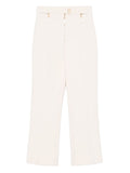 Straight-Fit Trousers with Zip