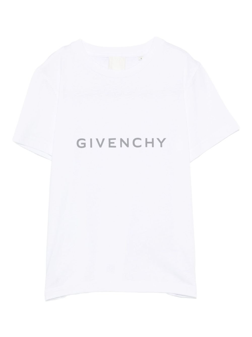 T-shirt in Cotone con Stampa con Logo H30952 10P GIVENCHY KIDS 