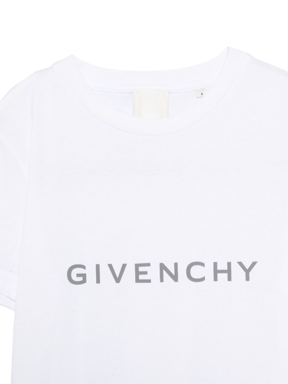 T-shirt in Cotone con Stampa con Logo H30952 10P GIVENCHY KIDS 