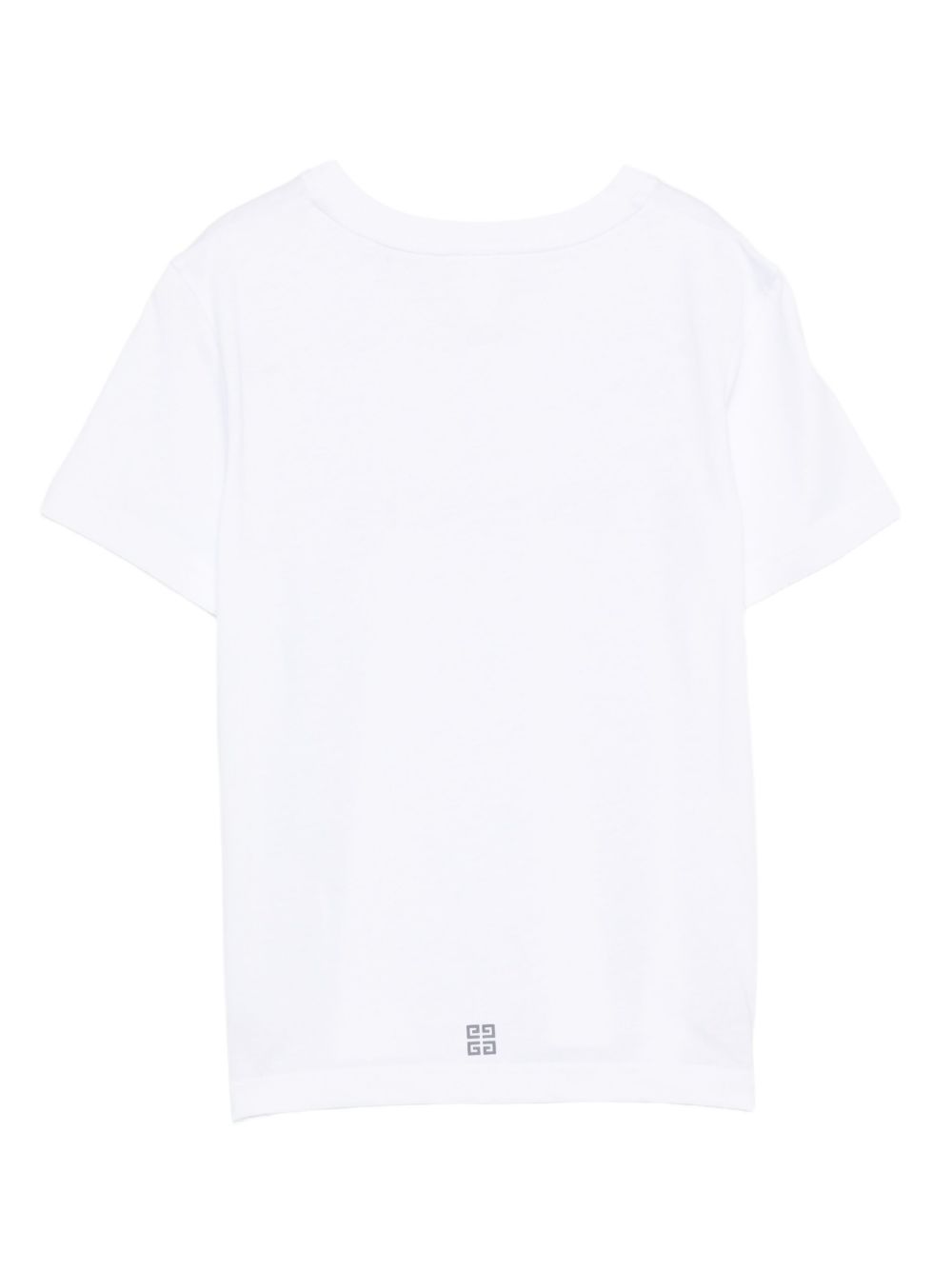 T-shirt in Cotone con Stampa con Logo H30952 10P GIVENCHY KIDS 