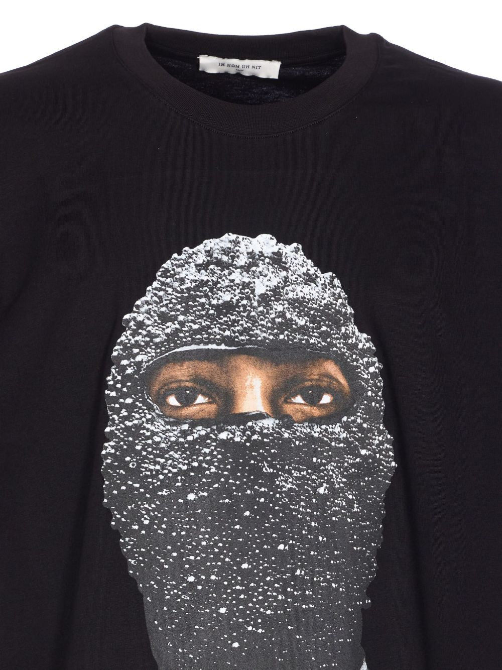 T-shirt Nera con Stampa Grafica NUW25265 009 IH NOM UH NIT 