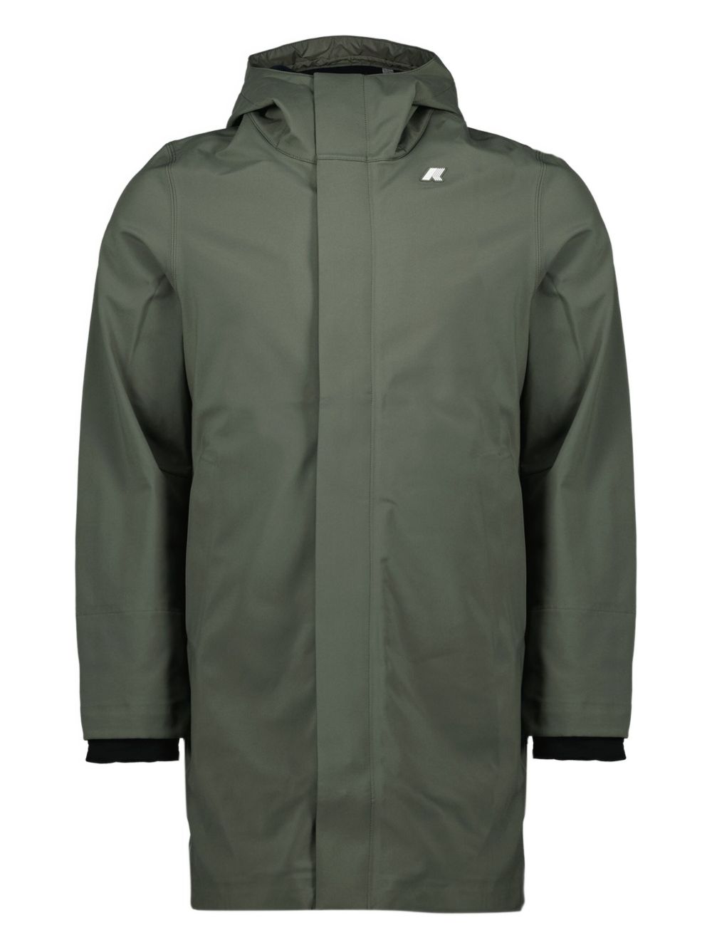 Parka Thomas verde militare con cappuccio K7126WW AF0 K-WAY 