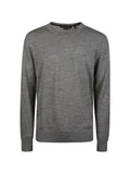 Maglione girocollo grigio chiaro