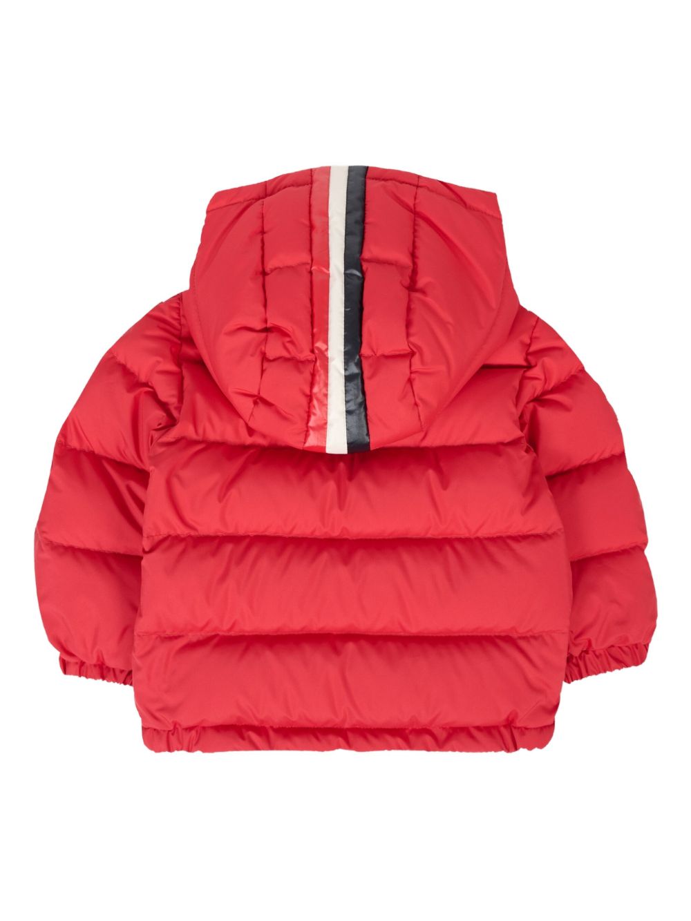 Piumino Invernale Rosso con Cappuccio e Tasche a Filetto K29511A00024597YW 457 MONCLER KIDS 