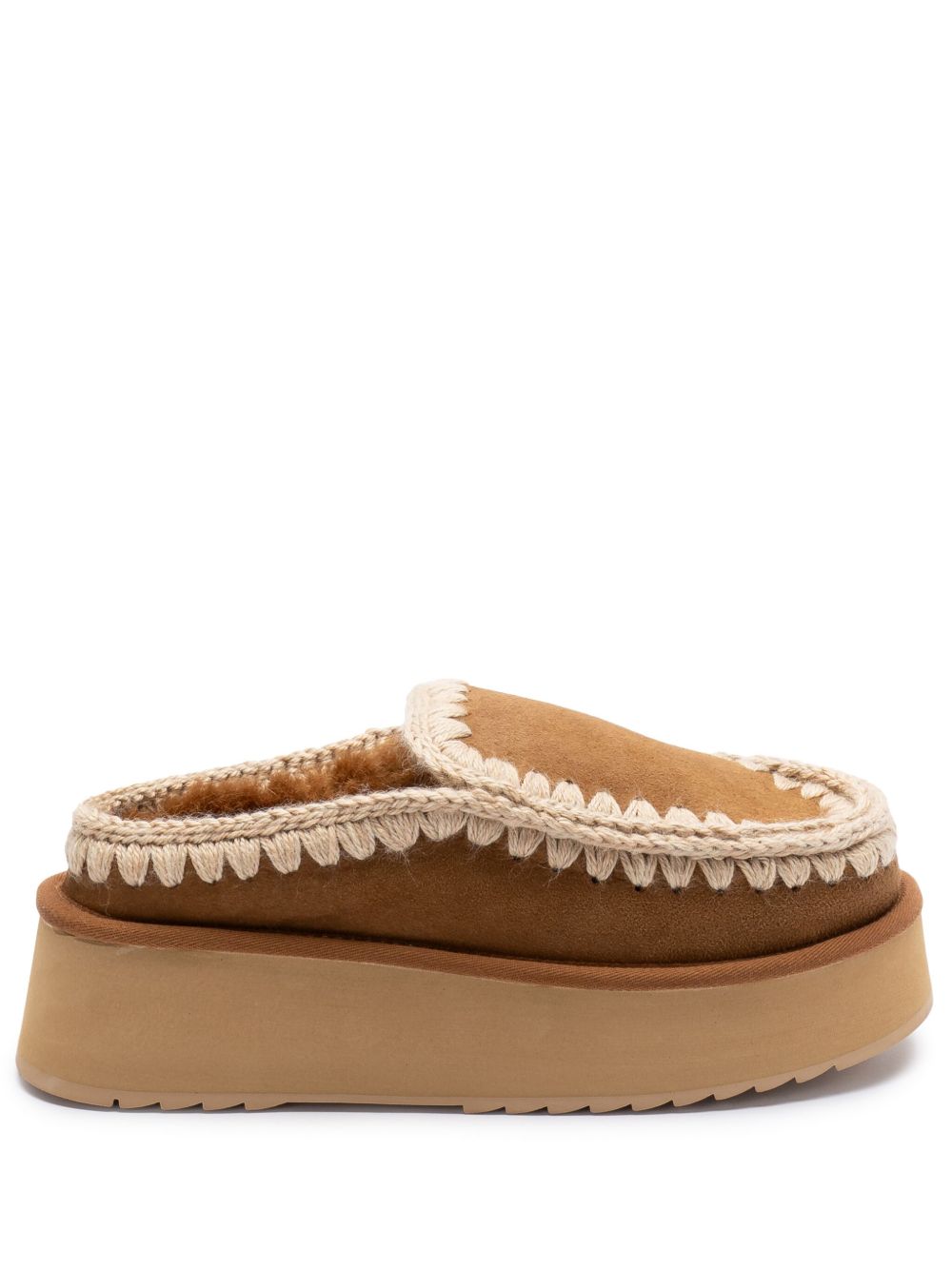 Slippers Eskimo Bold cognac MUFW681004A COG MOU 
