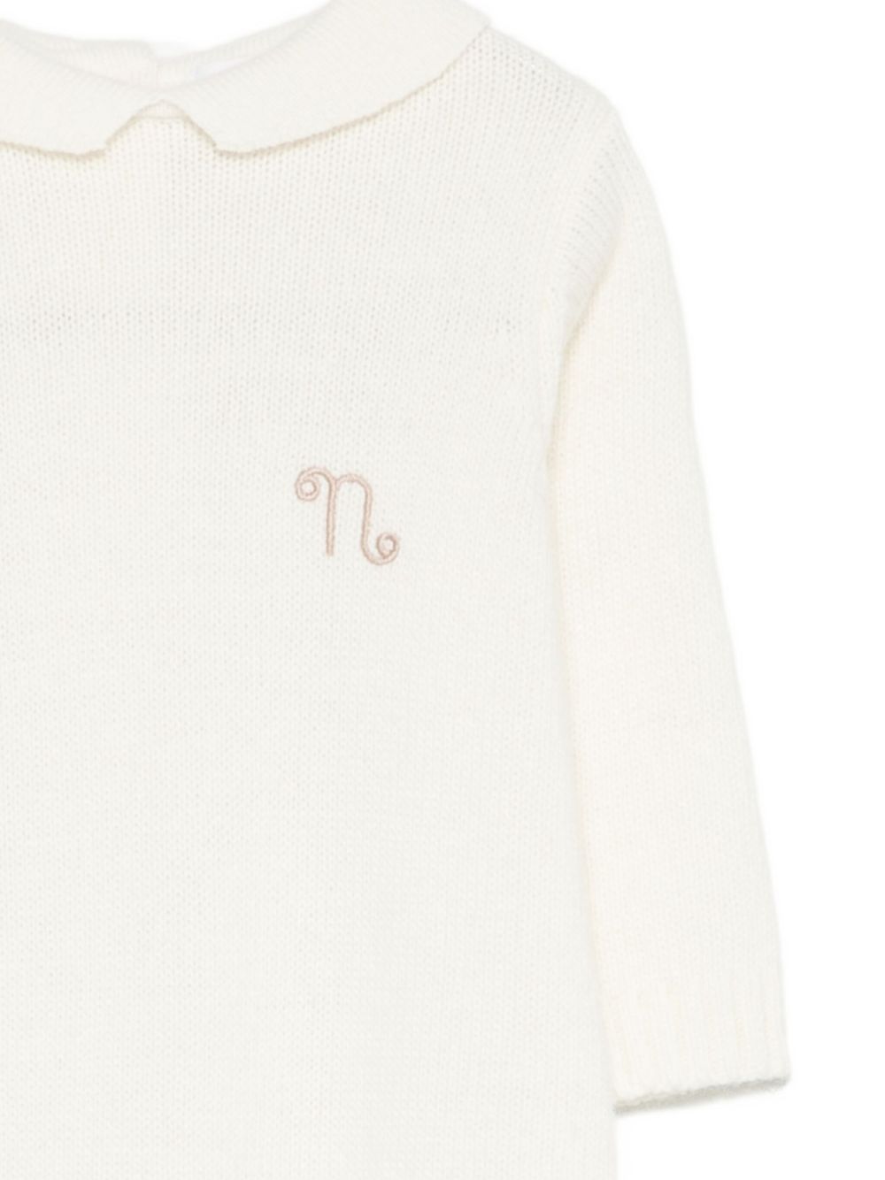 Tutina con ricamo CON0450 BIANCO NANAN KIDS 