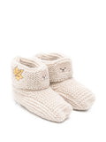Scarpine con risvolti beige