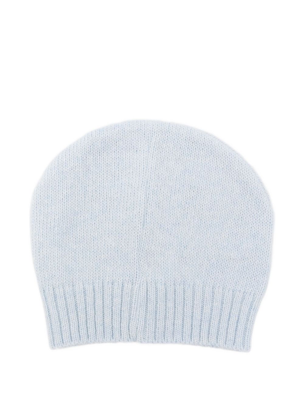 Berretto azzurro con ricamo orso e ape I25014PC AZZURRO NANAN KIDS 
