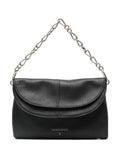 Borsa con manico a catena nera