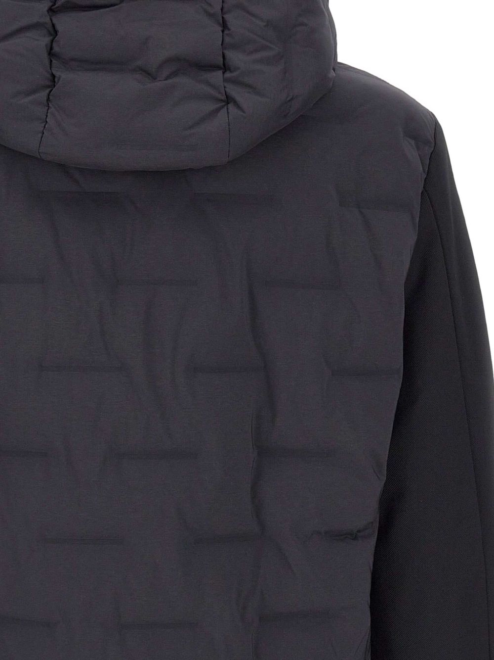 Giacca  nero con quilting quadrato PEU520601191802 215NR PEUTEREY 