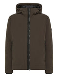 Peuterey Loge SRT 1 Green Quilted Hooded Jacket