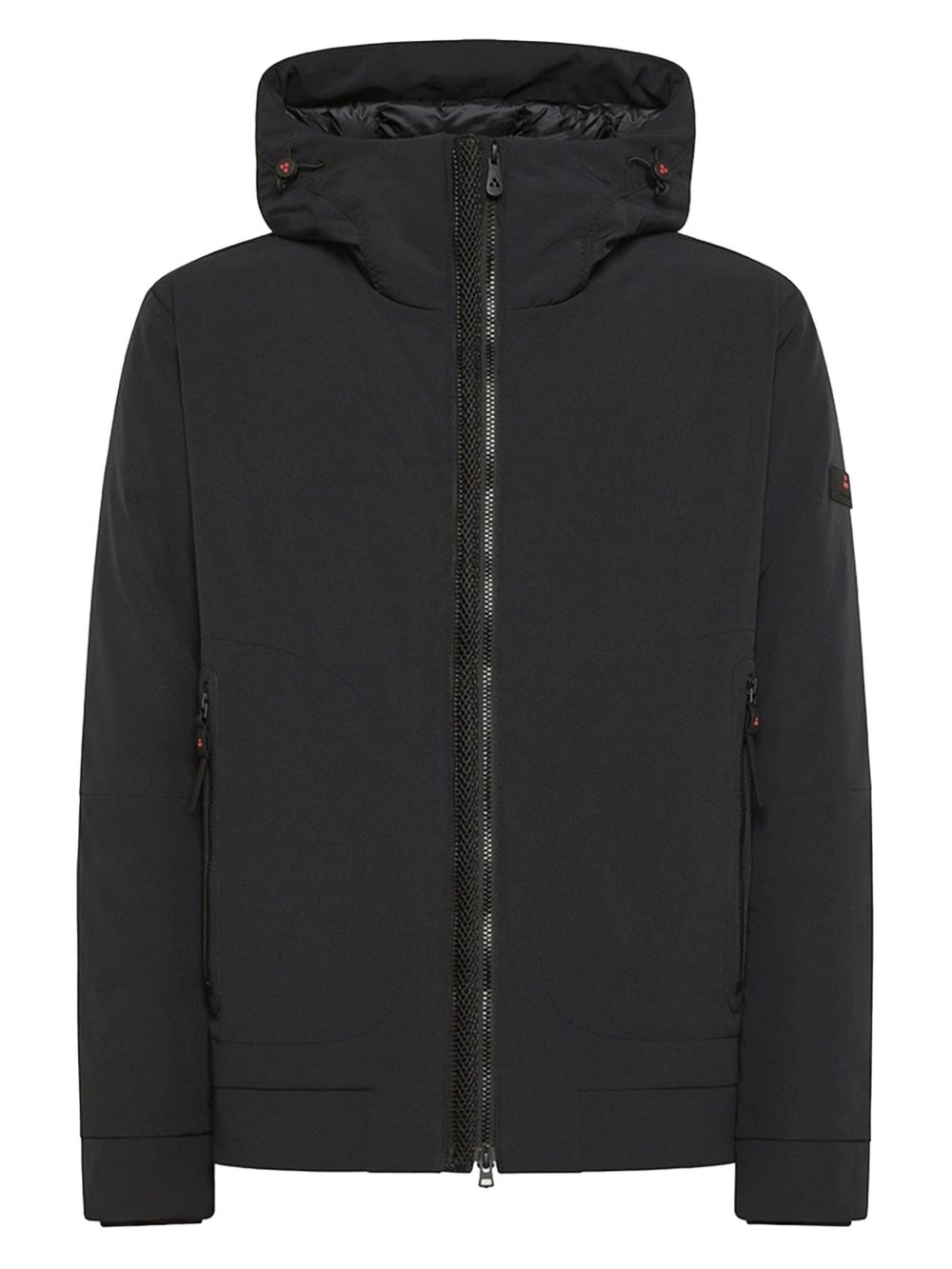 Giacca nera con cappuccio e zip PEU556601192020 NER PEUTEREY 