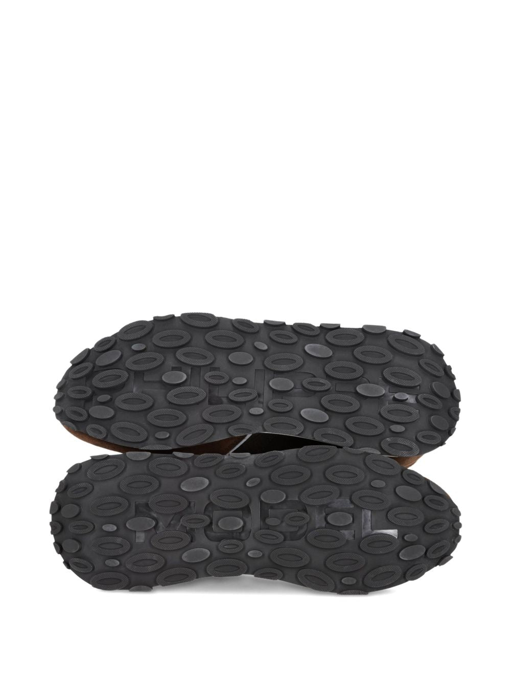 Sneakers Tropez Haute Marroni con Dettaglio in Rete TKLUW023 W023 PHILIPPE MODEL 
