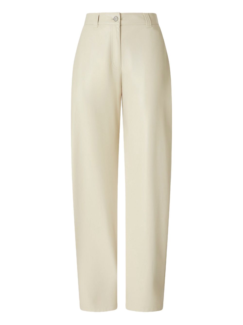 Pantaloni beige a vita alta 105371A2P4 C03 PINKO 