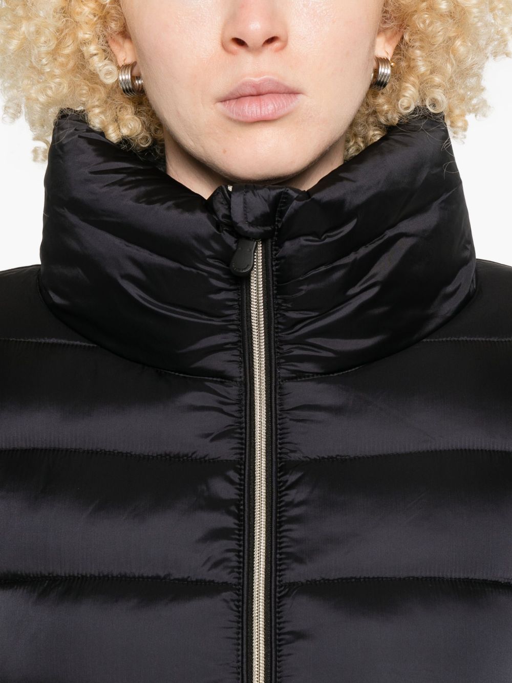 Giacca trapuntata con collo alto D30520WIRIS21 10000 SAVE THE DUCK 