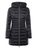 Cappotto trapuntato nero