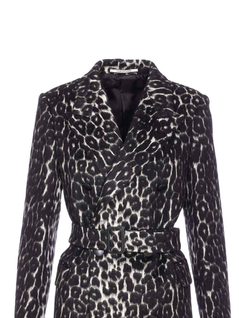 Cappotto Doppiopetto con Stampa Leopardata JOLECC290010N1057 2111 TAGLIATORE 