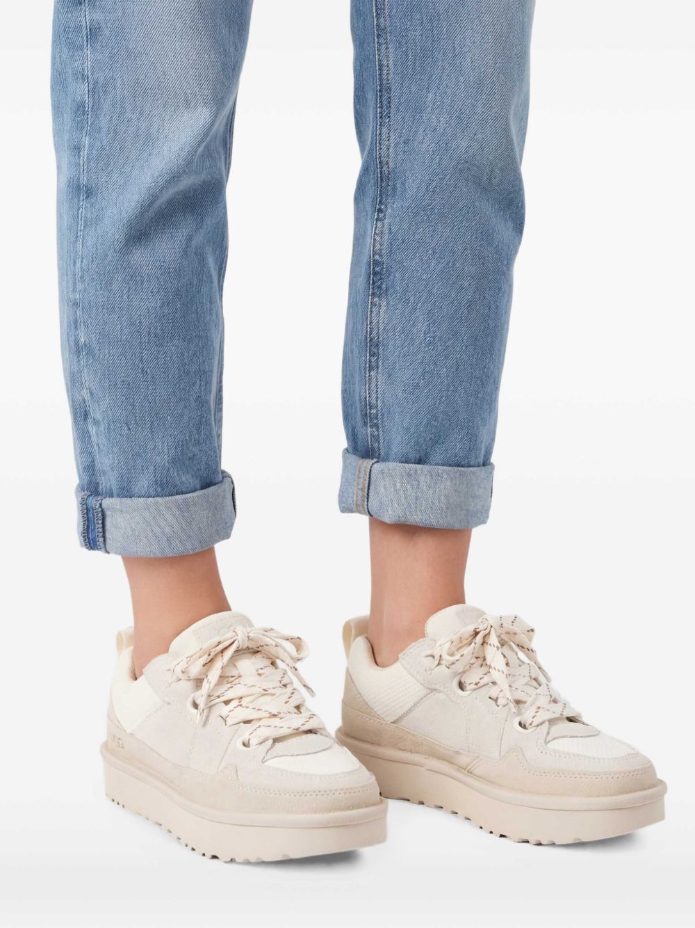 Sneakers con Inserti in Pelle Scamosciata 1168890 JSM UGG 
