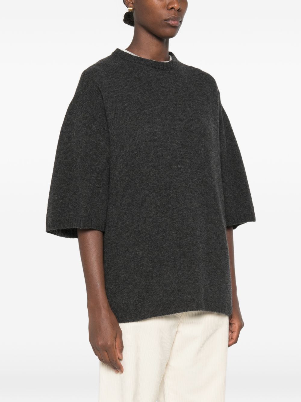 T-shirt in Cashmere Antracite 266473A6213 AN ALYSI 