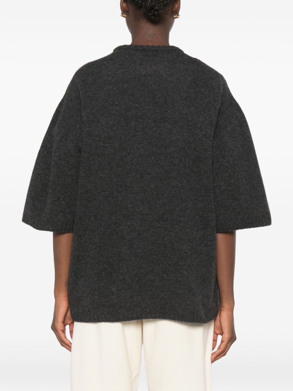 T-shirt in Cashmere Antracite 266473A6213 AN ALYSI 