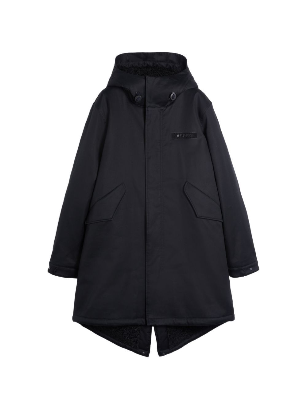 Parka Blu Black CI53E660 10098 ASPESI 