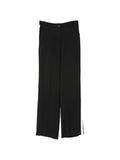 Pantalone con banda laterale nero