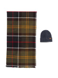Set cappello e sciarpa blu
