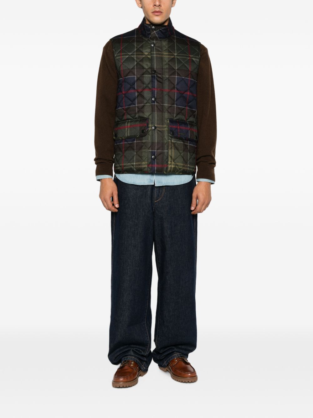 Gilet Classic Tartan MGI0333 TN14 BARBOUR 
