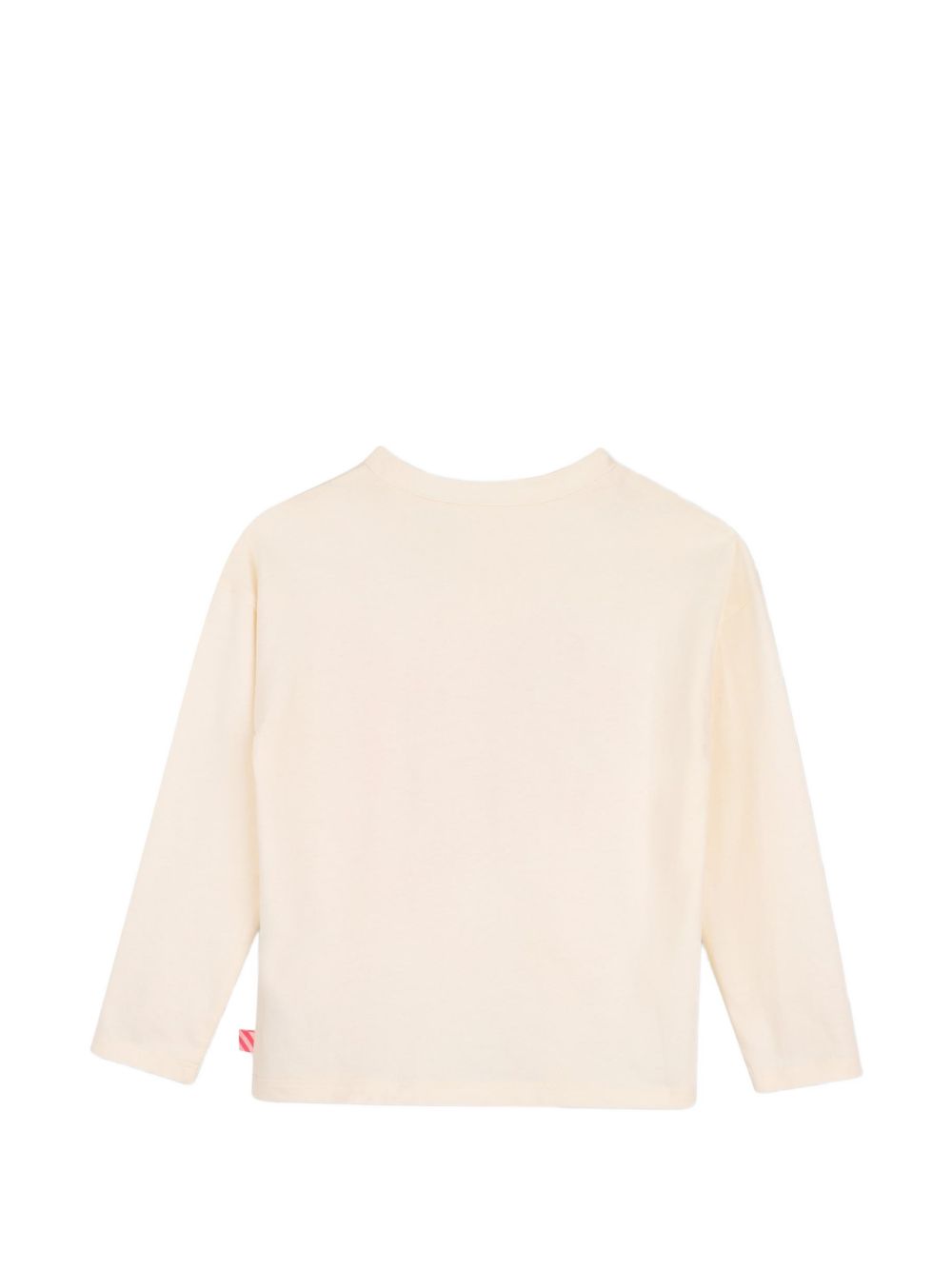 T-shirt in jersey, maniche lunghe, illustrazione in silicone sul davanti. Vestibilità morbida. U22373 121 BILLIE BLUSH KIDS 