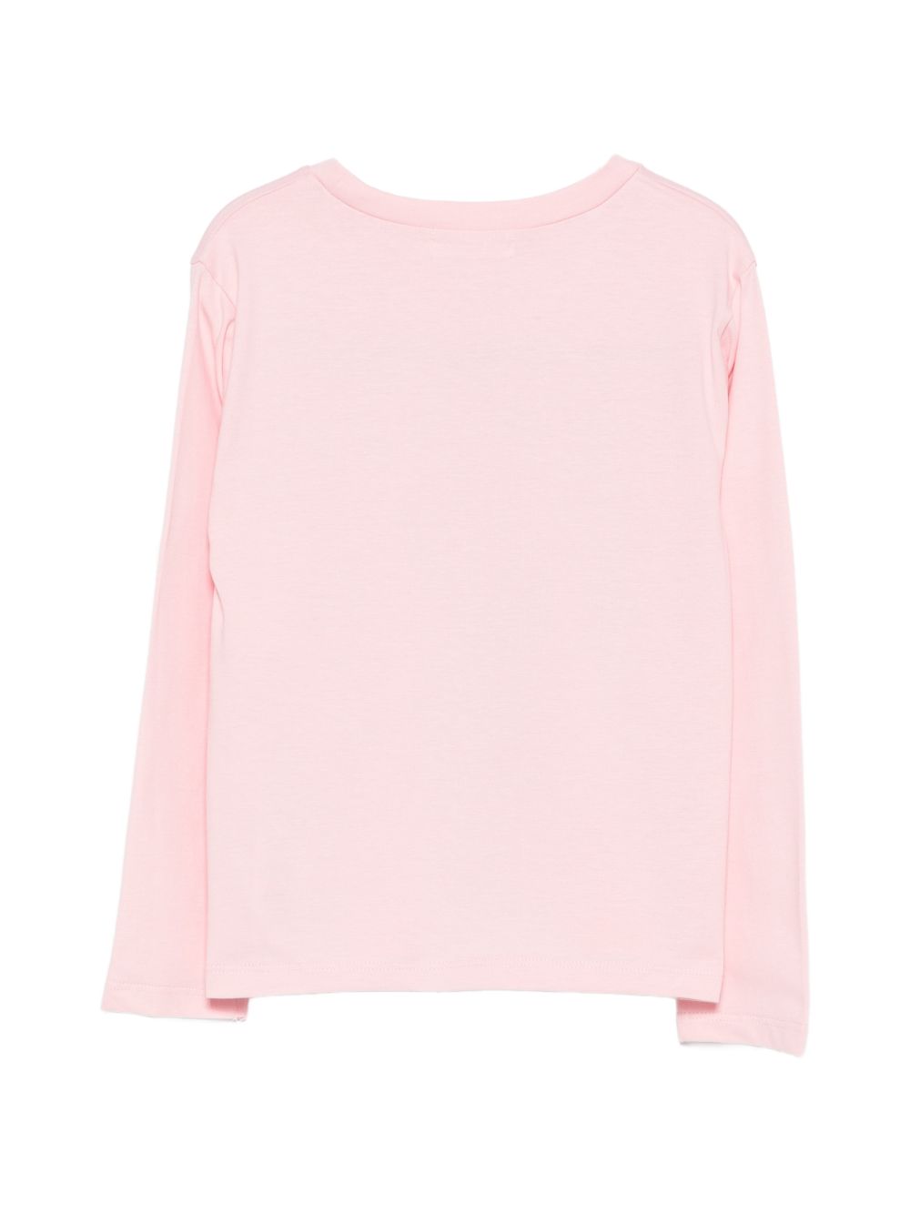 T-shirt in jersey, maniche lunghe, illustrazione con strass sul davanti. Vestibilità comfort. U22384 467 BILLIE BLUSH KIDS 