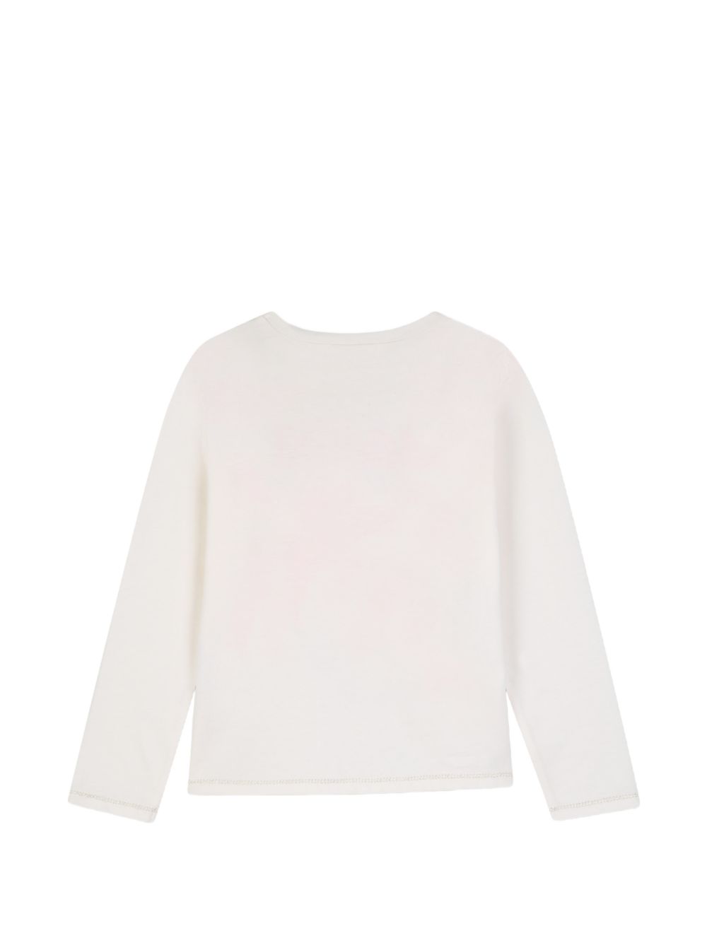 Ceremony t-shirt in jersey, maniche lunghe, illustrazione sul davanti con puff ink e glitter. Vestibilità comfort. U22390 121 BILLIE BLUSH KIDS 