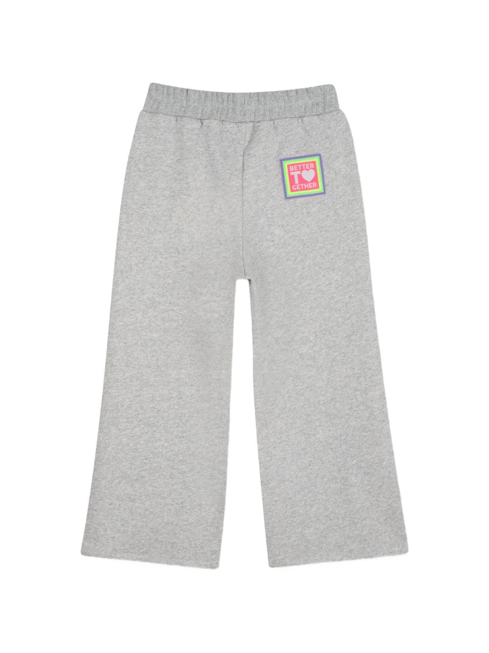 Lucido fleece pantaloni jogging, vita elastica, 2 tasche, woven label at retro, straight fit. U22425 111 BILLIE BLUSH KIDS 